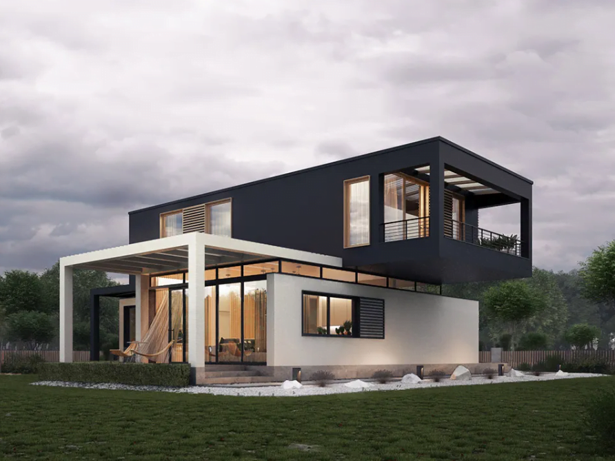 eksterior rumah minimalis modern