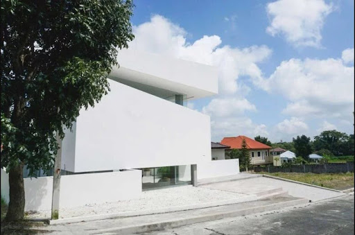 Eksterior Rumah Minimalis Modern di Filipina 