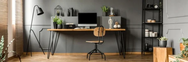 ide desain ruang kerja minimalis