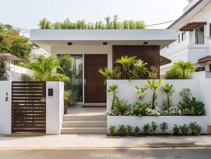 cara membangun taman minimalis