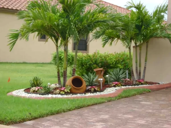 ide taman depan rumah - tropis minimalis 1
