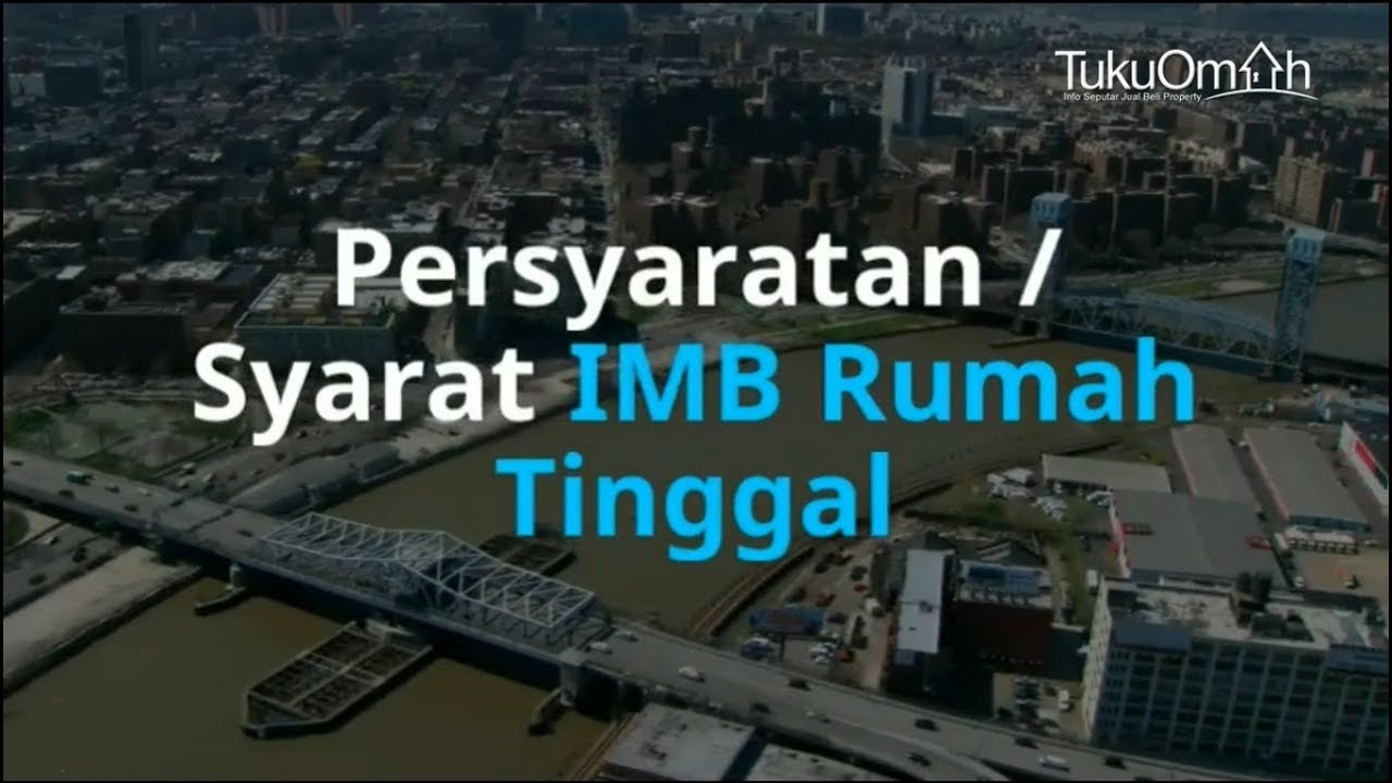 Sampul video: Persyaratan IMB Rumah Tinggal | Izin Mendirikan Bangunan