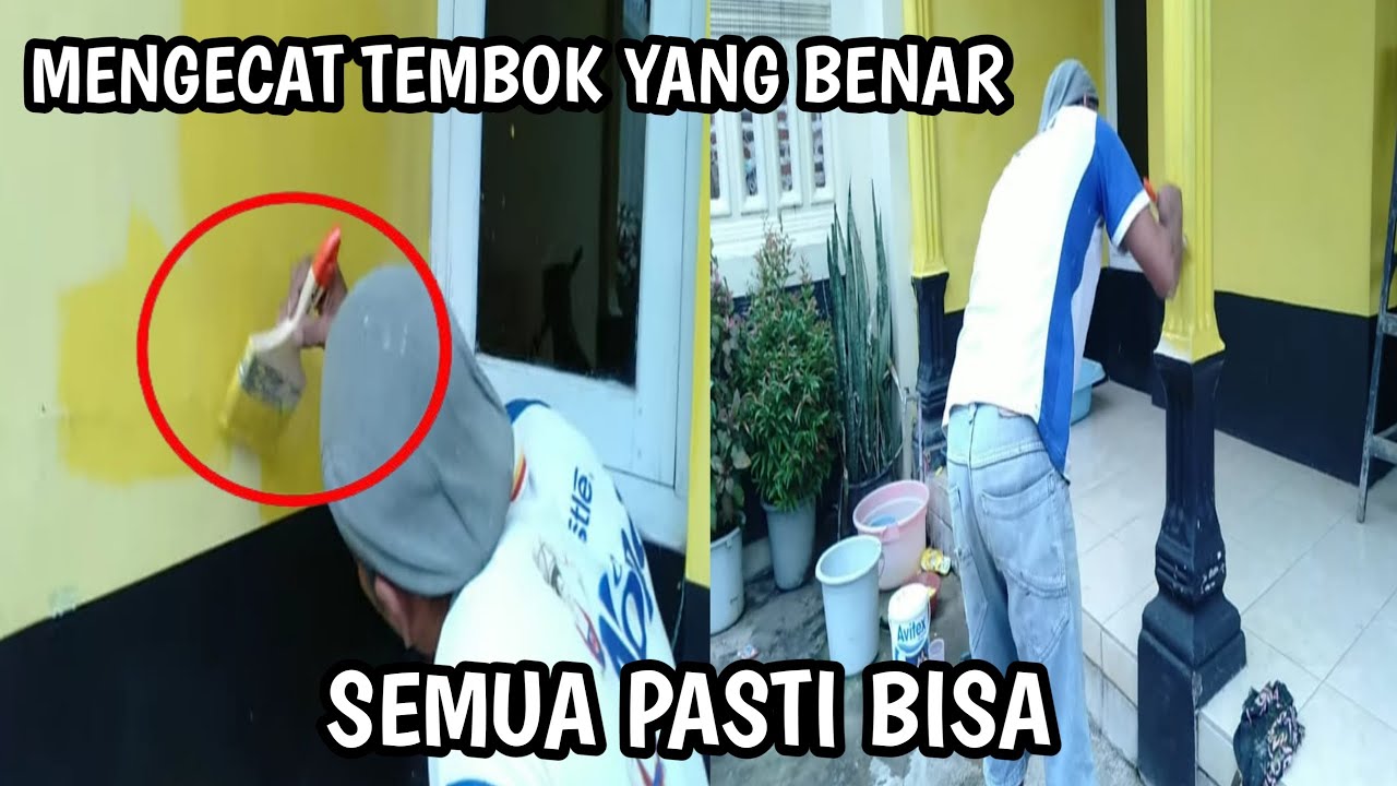 Sampul video: Cara Mengecat Tembok Yang Baik Dan Benar