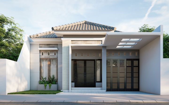 TF House — rumah klasik satu lantai di Jalan Pancing, Medan