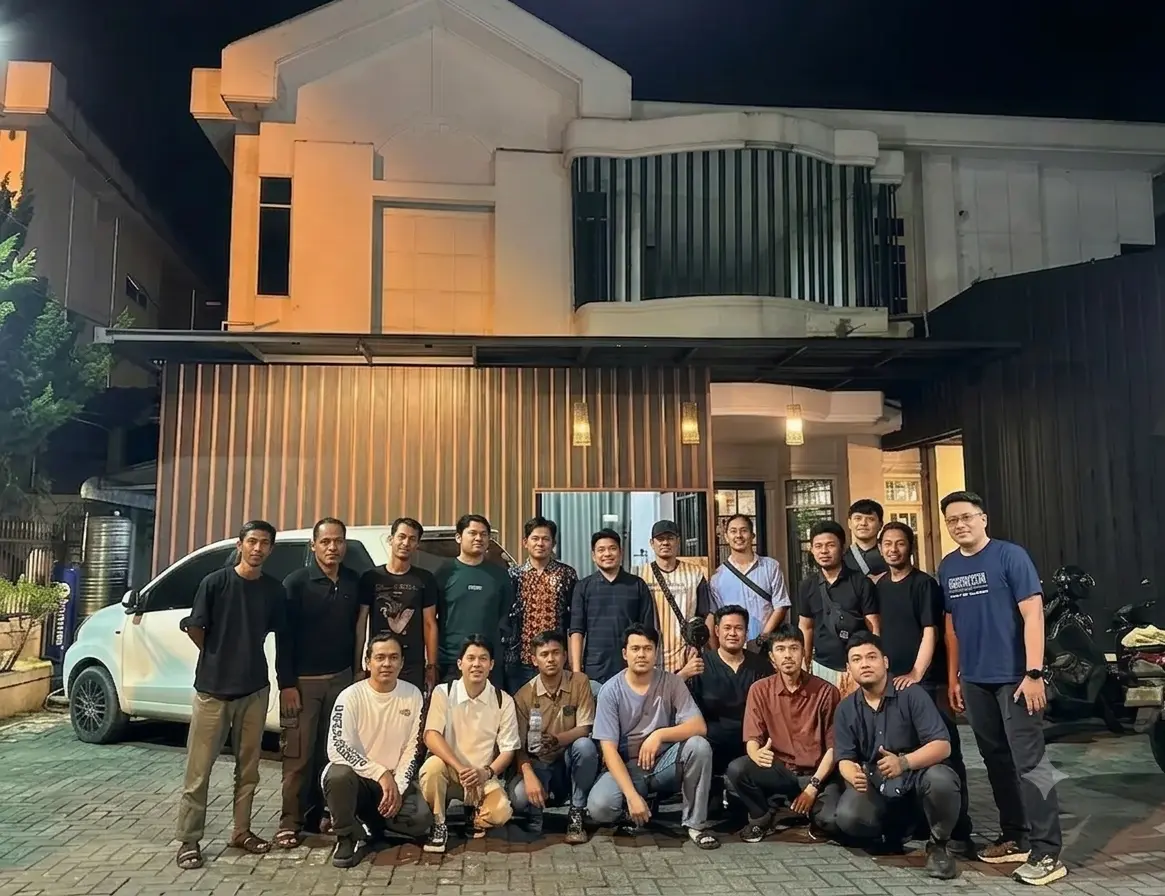 Tim Banamitra berkumpul dalam kegiatan kebersamaan di Medan.
